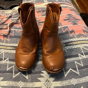 Frye Kids Brown Leather Boots